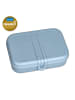 koziol PASCAL L - Lunchbox mit Trennsteg in nature flower blue