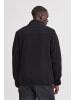 BLEND Fellimitatjacke BHBROOKS Sweatshirt zipp thru in Schwarz