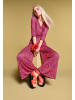 CARTOON Jumpsuit mit weitem Bein in Orange/Purple