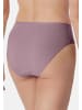 Schiesser Slip Essentials Cotton in Lila / beige