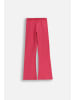MOKIDA Flare-Leggings mit langem Hosenbein in rosa