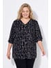 Ulla Popken Bluse in schwarz