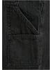 Urban Classics Jeans-Shorts in schwarz