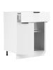 ebuy24 Küchenunterschrank Fasola Weiß 60 x 46 cm