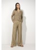 More & More Struktur-Cardigan Lochmuster in sahara beige