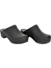 Sanita Comfortwear Clog "Wood-Chrissy Open" in Schwarz