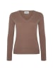 Style Republic Kaschmirpullover V-Neck in mocha
