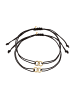 Elli Armband 925 Sterling Silber Infinity, Kreis in Schwarz