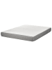 Beliani Matratze LATEX AIR 7 PLUS in Weiß/Grau - (W) 160 x (H) 20 x (L) 200 cm H3/4 Fest