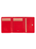 DuDu Corsica Geldbörse RFID Schutz Leder 11 cm flame red
