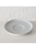 Boltze Tasse mit Untertasse BERGEN in Grau, (B) 11,2 x (H) 5,6 x (L) 11,2 cm