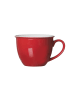 Ritzenhoff & Breker Milchkaffee Tasse mit Untertasse Doppio in 350 ml in Rot