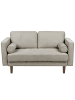 Beliani 2-Sitzer Sofa NURMO in Braun - (W) 140 x (H) 78 x (L) 74 cm