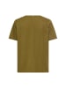 Camel Active T-Shirt aus reiner Baumwolle in Dunkelgrün