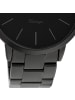 Oozoo Analog-Armbanduhr Oozoo Vintage Series schwarz groß (ca. 42mm)