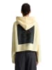 Marc O'Polo DENIM Hoodie cropped in Butter Yellow