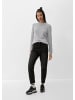 QS Strickpullover in 9400_grau meliert
