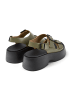 Camper Plateau Sandaletten in Oliv