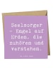 Mr. & Mrs. Panda Glückwunschkarte Spruch Seelsorger Engel mit Sp... in Lavendeltraum