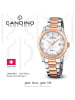 Candino Analog-Armbanduhr Candino Classic silber, kupfer, roségold mittel (ca. 33mm)