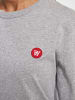 WOOD WOOD WOOD WOOD Longsleeve in grey melange