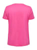 ONLY Carmakoma T-Shirt 'Glammy' in pink