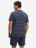 Marc O'Polo Pyjama classic in black iris stripe/black iris 2
