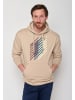 GreenBomb Hoodie Bike Grid in Kaffee Latte
