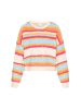 IZIA Women Sweater in offwhite multicolor
