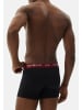 Westmark London Retro Short / Pant Oscar in Black / Red / White