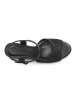 LASCANA Sandalette in schwarz