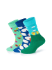 Happy Socks Socken 3-Pack Eastern Chicken-Bunny-Bouquet in multi_coloured