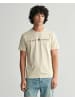 Gant T-Shirt in silky beige