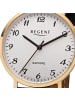 Regent Armbanduhr Regent Lederarmband schwarz mittel (ca. 32mm)