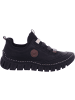 rieker Slipper in schwarz/chestnut/forest
