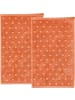 Erwin Müller Frottier Gästetuch 2er-Pack Baden-Baden in orange