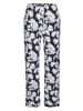 LASCANA Pyjama in blau-gemustert