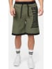 Lonsdale Short "Clennell" in Schwarz