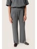 Soaked in Luxury Strickhose SLMarigold Straight fit in Grey Melange