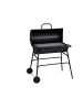 relaxdays Holzkohlegrill in Schwarz (B)103 x (H)96,5 x (T) 64,5 cm