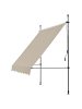 pro.tec Klemmmarkise Stem in Sand (B)150cm