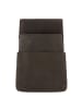 Alassio Gürteltasche Leder 10 cm für Kellnerbörsen grau