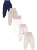 TupTam Baby Hose mit Fuß 5er Pack in beige Modell 1