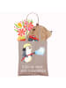 Mr. & Mrs. Panda ToteBag Feuerwehrmann Helden mit Spruch in Braun Pastell