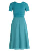 Vera Mont Cocktailkleid kurzarm in Smoky Turquoise