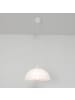 Licht-Erlebnisse Pendelleuchte Ø 30 x (T)60 cm in Weiß