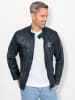 WITT WEIDEN Leder-Jacke in rauchblau