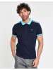 Threadbare Poloshirt Junta in Navy
