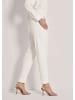 MADELEINE Bundfaltenhose zum Schlüpfen in wollweiß