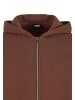 Urban Classics Sweat & Fleece - Hoodies Zipthrough in chocolatebrown